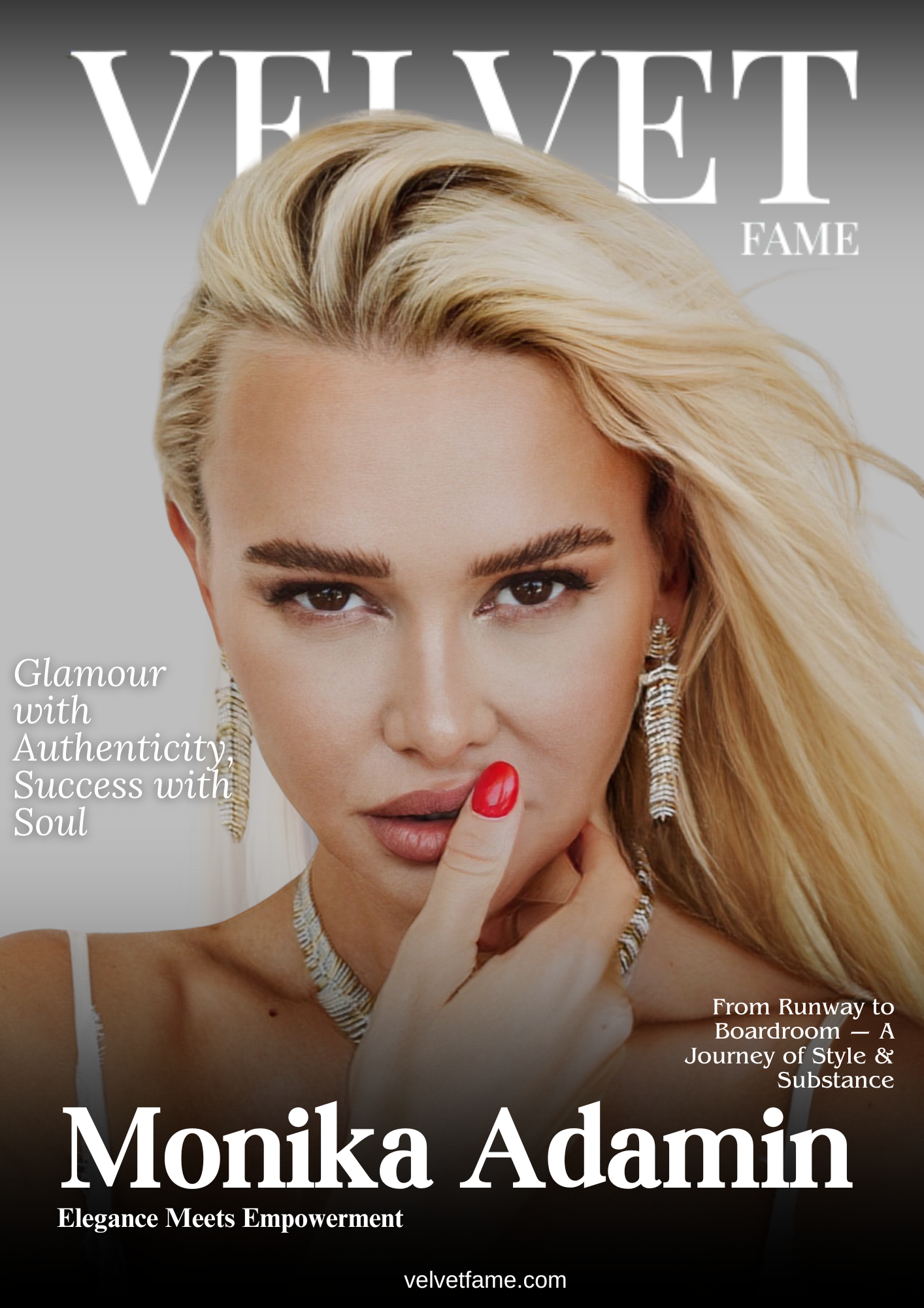 Monika Adamin: Glamour, Grit & the Glow Within